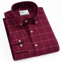 BOLEEBIRD AliExpress Store Saint Morris Button Down Shirt Men's Apparels