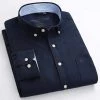 BOLEEBIRD AliExpress Store North Royal Oxford Shirt Men's Apparels