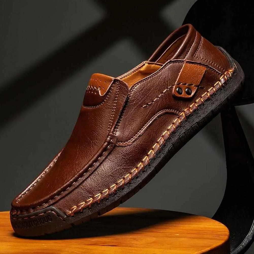 CHAXICHEN Official Store Sky Madrid Austin Leather Moccasins Men's Apparels 5 CHAXICHEN Official Store Sky Madrid Austin Leather Moccasins Men's Apparels