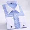 PAOLO SIRUM Official Store Men's Apparels North Royal Striped Dress Shirt