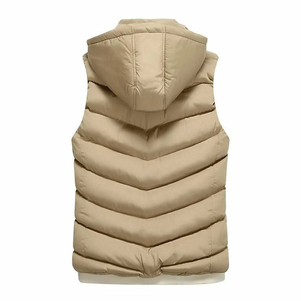 DUOFIER Bag's Store Store Men's Apparels Maxim Hooded Vest 5 DUOFIER Bag's Store Store Men's Apparels Maxim Hooded Vest