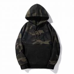 MANTORS Online Store Sky Madrid Camo Patchwork Hoodie