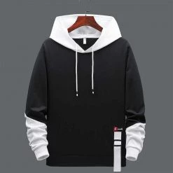 DEEPSENCE Men Store North Royal Weekend Contrast Hoodie Men's Apparels