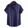 HT Online Store Men's Apparels Sky Madrid Chania Striped Shirt