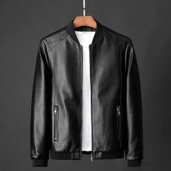 Lawrenceblack Official Store Sky Madrid Casual Leather Jacket