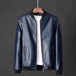 Lawrenceblack Official Store Sky Madrid Casual Leather Jacket