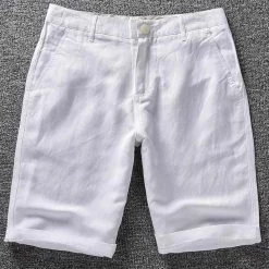 Cotton Linen Store North Royal Linen Pocket Shorts
