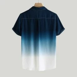 Shenzhen Frankris Store Saint Morris Tie-Dye Button-Up Shirt