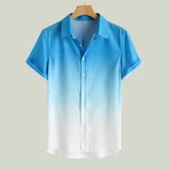 Shenzhen Frankris Store Saint Morris Tie-Dye Button-Up Shirt