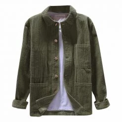 Challengers Store Men's Apparels North Royal Casual Corduroy Long-Sleeve Shirt 6 Challengers Store Men's Apparels North Royal Casual Corduroy Long-Sleeve Shirt