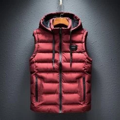 Lawrenceblack Official Store Sky Madrid Hooded Pocket Vest