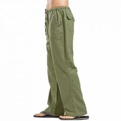 Moon Mogul Saint Morris Oahu Casual Linen Pants