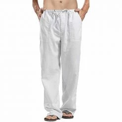Moon Mogul Saint Morris Oahu Casual Linen Pants