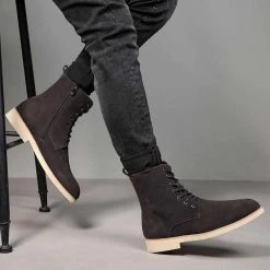 Merkmak Official Store Saint Morris Suede Chelsea Boots 10 Merkmak Official Store Saint Morris Suede Chelsea Boots