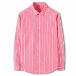 JEWUTO Speciality Store Men's Apparels North Royal Long Sleeve Casual Button-Up Shirt