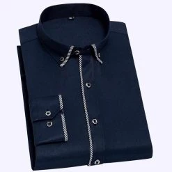 Sinwoyan Online Store Men's Apparels North Royal Long Sleeve Formal Shirt