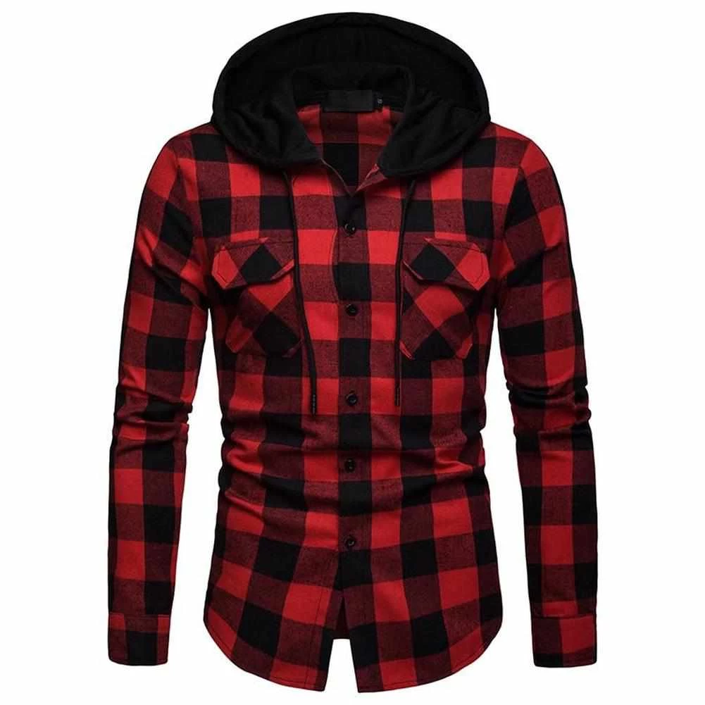 LH-Top Fashion Men's Apparels Mauricio Hooded Shirt 3 LH-Top Fashion Men's Apparels Mauricio Hooded Shirt