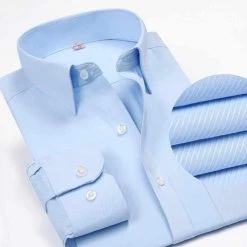 MACROSEA Men's Clothes Store North Royal Button-Up Dress Shirt Men's Apparels