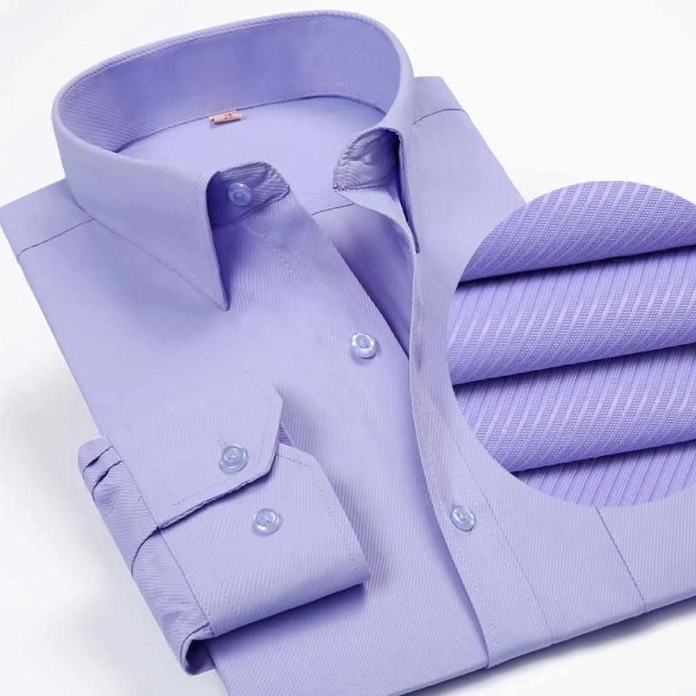 MACROSEA Men's Clothes Store North Royal Button-Up Dress Shirt Men's Apparels