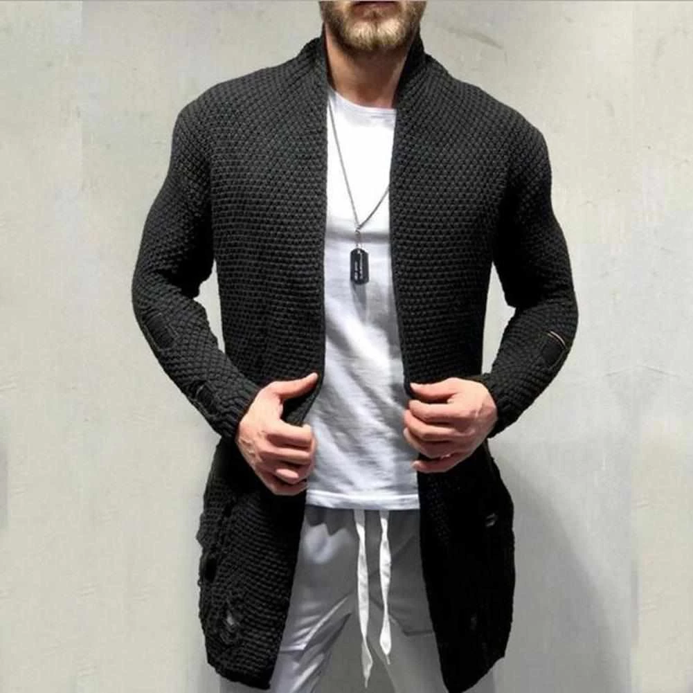 Dropshipping-Factory Store Men's Apparels Rambo Ripped Cardigan 3 Dropshipping-Factory Store Men's Apparels Rambo Ripped Cardigan