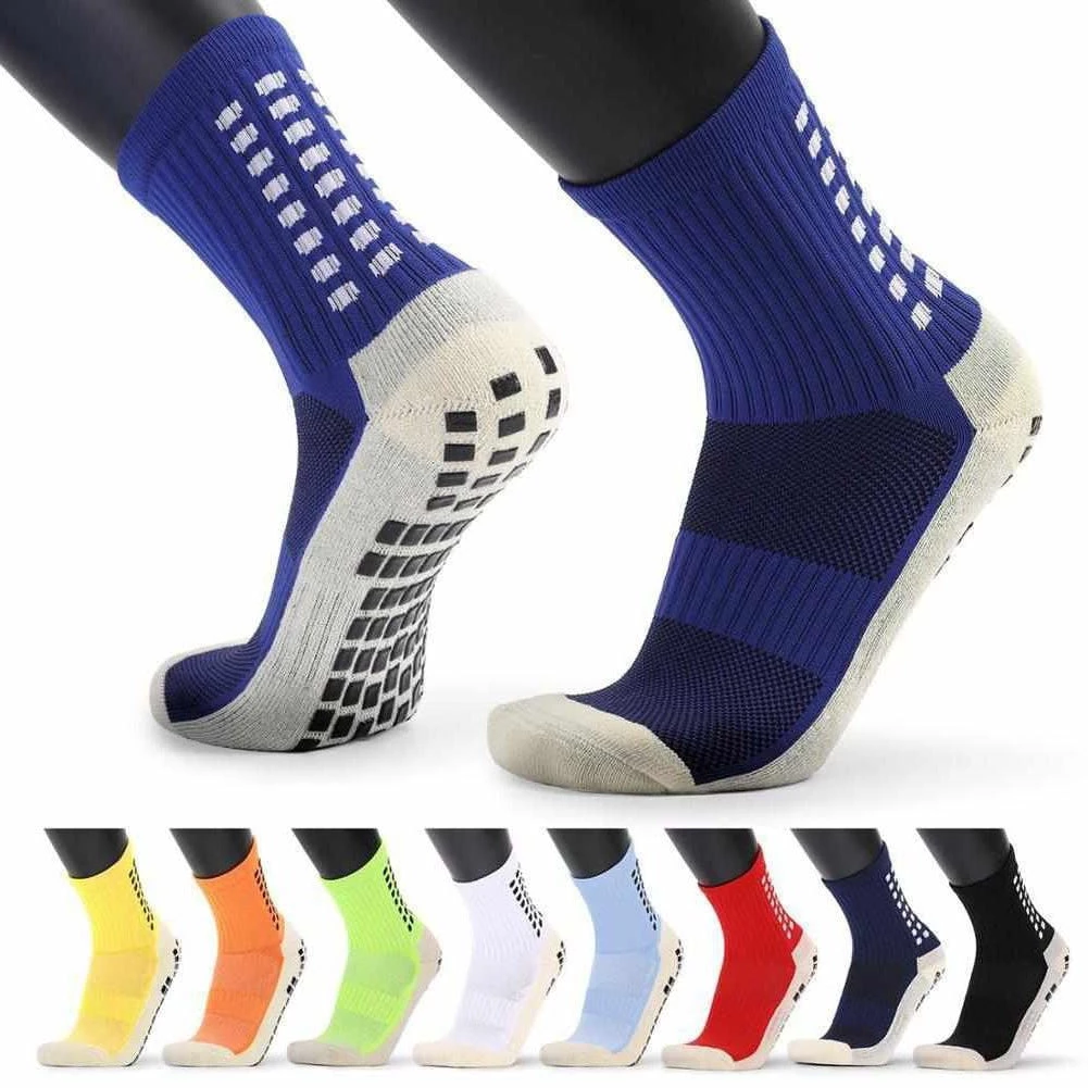 MODA SENMA Official Store North Royal Non-Slip Crew Socks (8 Pairs) Men's Apparels 3 MODA SENMA Official Store North Royal Non-Slip Crew Socks (8 Pairs) Men's Apparels