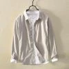 Cotton Linen Store Sky Madrid Country Club Long-Sleeve Shirt Men's Apparels