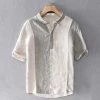 Cotton Linen Store Saint Morris Casual Linen Shirt Men's Apparels