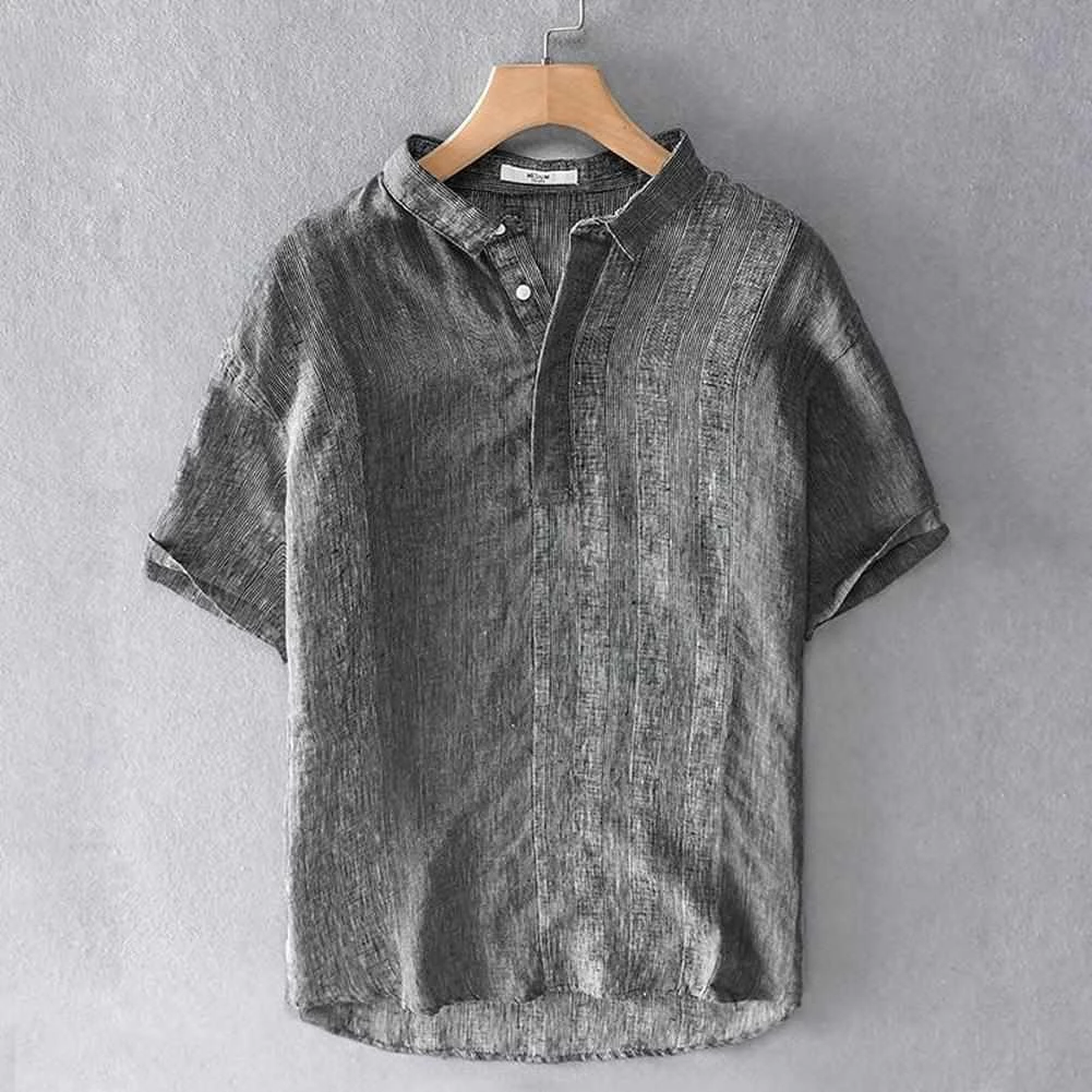 Cotton Linen Store Saint Morris Casual Linen Shirt Men's Apparels 4 Cotton Linen Store Saint Morris Casual Linen Shirt Men's Apparels