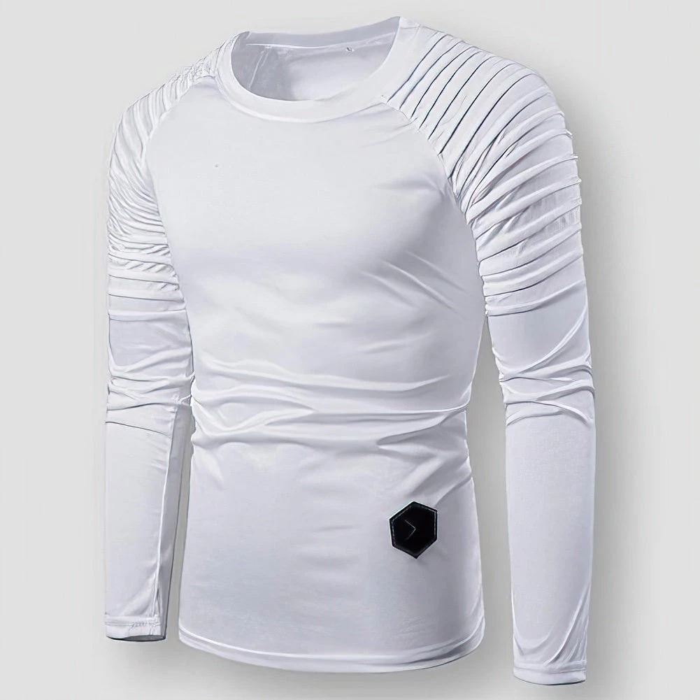 Mountainskin Official Store North Royal Bochum Pleated Shirt Men's Apparels 3 Mountainskin Official Store North Royal Bochum Pleated Shirt Men's Apparels