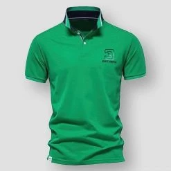 AIOPESON Official Store Men's Apparels North Royal Colins Polo Shirt 8 AIOPESON Official Store Men's Apparels North Royal Colins Polo Shirt