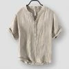 China Cloth Men's Apparels North Royal Halkidiki Linen Shirt