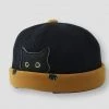 Walk Into Trendy Store North Royal Knitted Melon Cat Hat