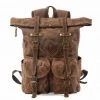 Kinstta HongKong Co.,Limited Men's Apparels Canvas Hiking Backpack