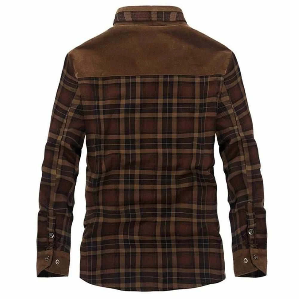 Shancoco Store Men's Apparels Parker Plaid Jacket 4 Shancoco Store Men's Apparels Parker Plaid Jacket