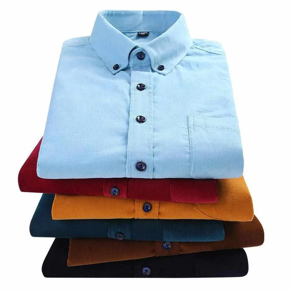Sinwoyan Online Store North Royal Cambridge Corduroy Shirt Men's Apparels 4 Sinwoyan Online Store North Royal Cambridge Corduroy Shirt Men's Apparels