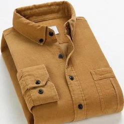 Shop412624 Store Sky Madrid Bruges Corduroy Shirt Men's Apparels