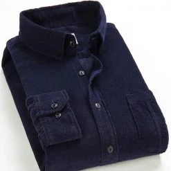 Shop412624 Store Sky Madrid Bruges Corduroy Shirt Men's Apparels