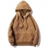 Shop412624 Store Sky Madrid Fleece Hooded Sweatshirt