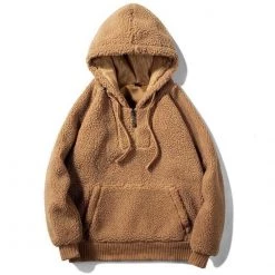 Shop412624 Store Sky Madrid Fleece Hooded Sweatshirt