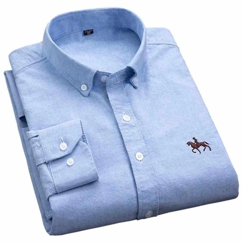 Sinwoyan Online Store Saint Morris Oxford Button-Down Slim Shirt 3 Sinwoyan Online Store Saint Morris Oxford Button-Down Slim Shirt