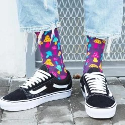 Sanzetti Official Store Colorful Combed Socks (5 Pairs) Men's Apparels