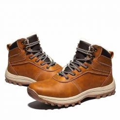 SURGUT Official Store Walton Leather Boots Men's Apparels