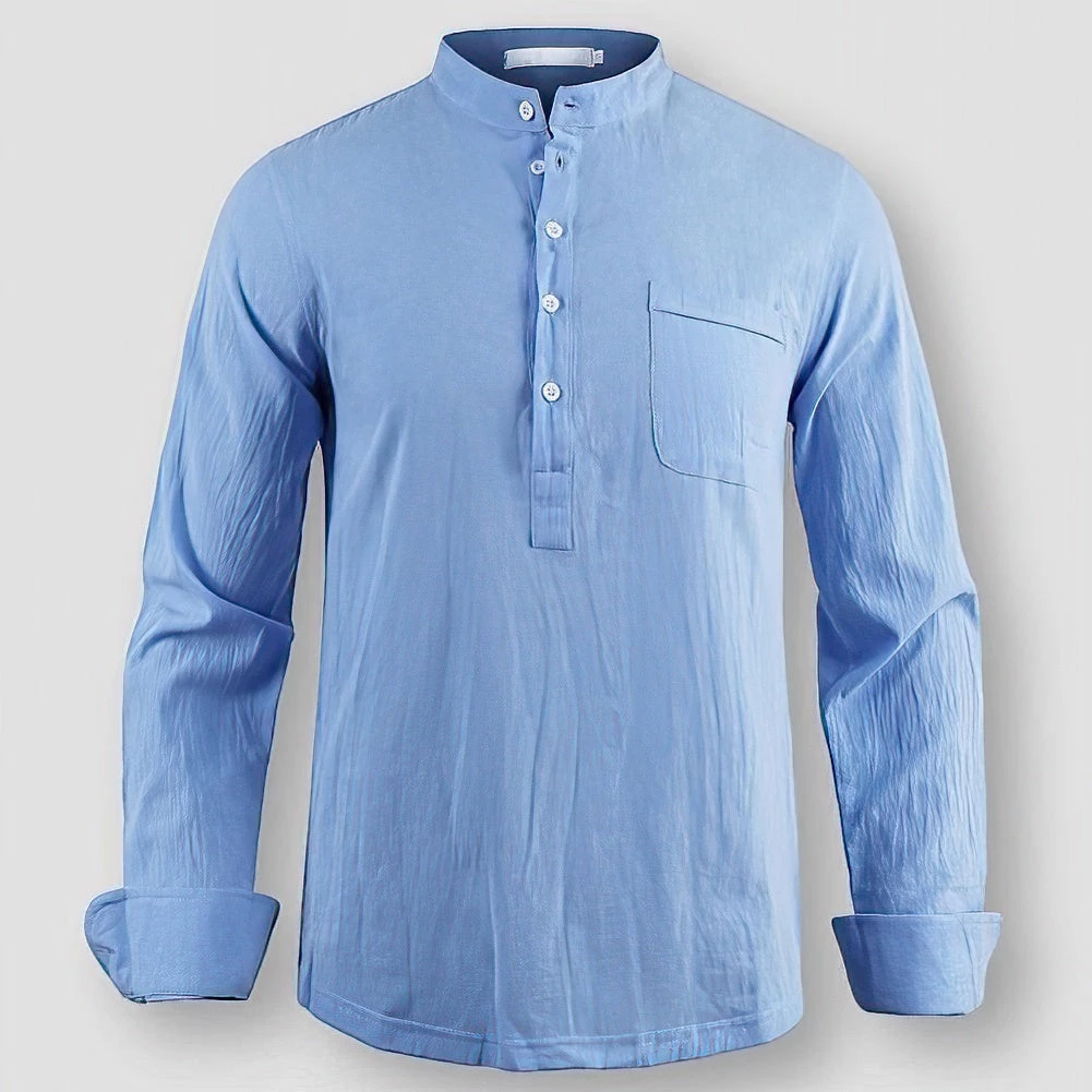 King Billion Official Store Saint Morris Albury Linen Shirt 3 King Billion Official Store Saint Morris Albury Linen Shirt