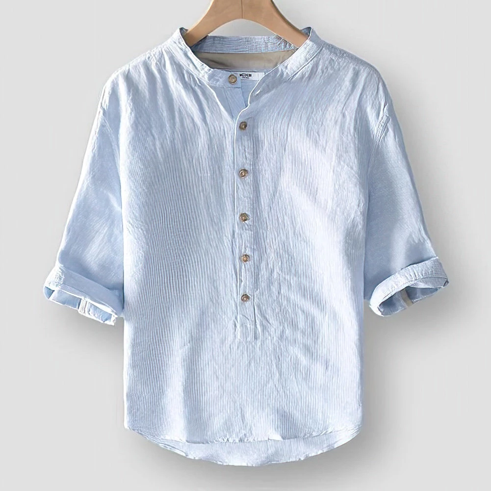 Cotton Linen Store Saint Morris Bergamo Linen Shirt 3 Cotton Linen Store Saint Morris Bergamo Linen Shirt