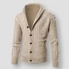 QINXUAN&ZIJIE Store Men's Apparels Saint Morris Leuven Knitted Cardigan