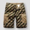 Quality Apparel Store Saint Morris Striped Cargo Shorts Men's Apparels