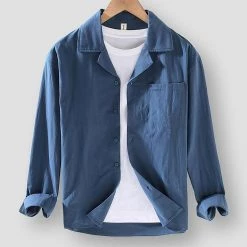 Pinecypress Official Store Saint Morris Tamarin Cotton Shirt