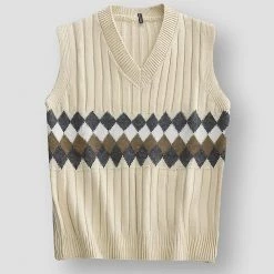 Single Road Official Store Saint Morris Wells Knitted Vest