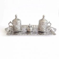 VAYA Decor - Turkish Textile Store Copper Coffee Set Home