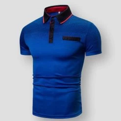 Haoding Store Men's Apparels North Royal Haines Polo Shirt